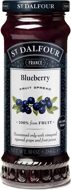St. Dalfour Wild Blueberry Fruit Spread, 10 oz