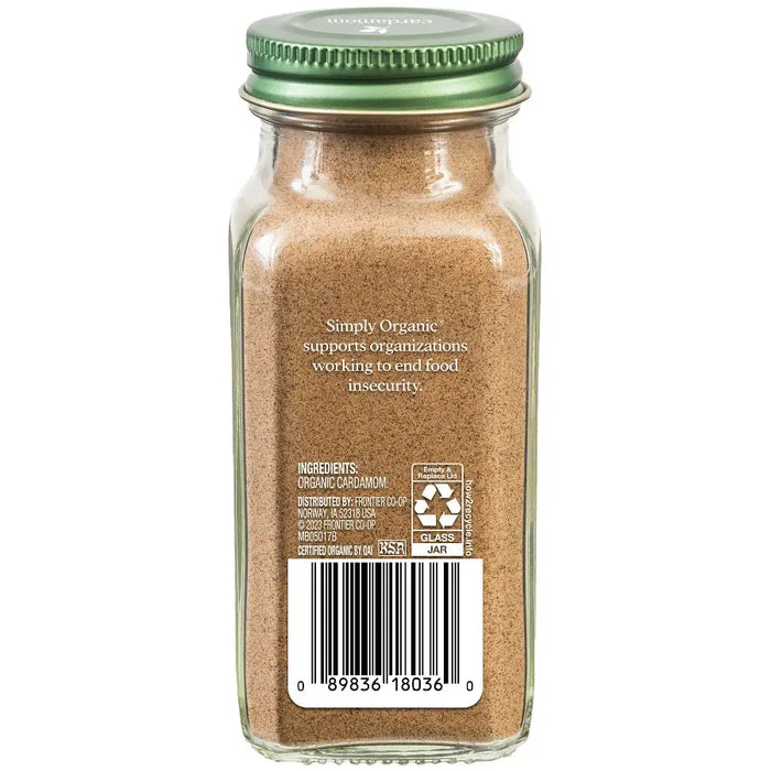 Simply Organic Ground Cardamom, 2.82 oz
