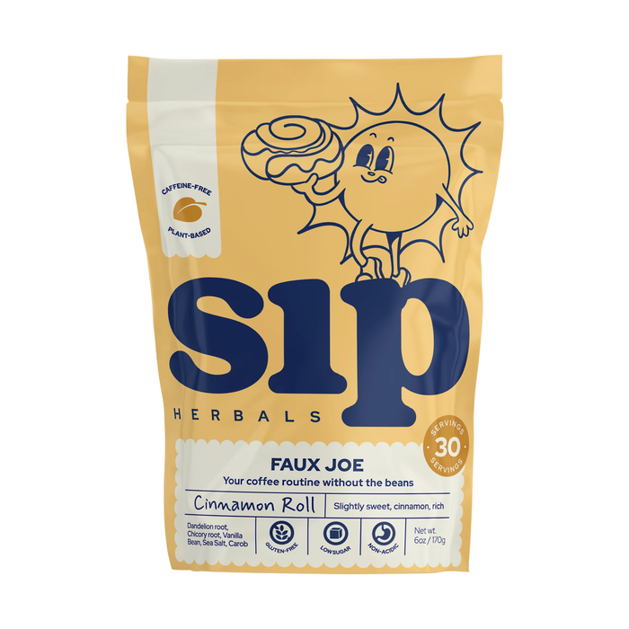 Sip Herbals Cinnamon Roll Coffee Substitute, 6 oz