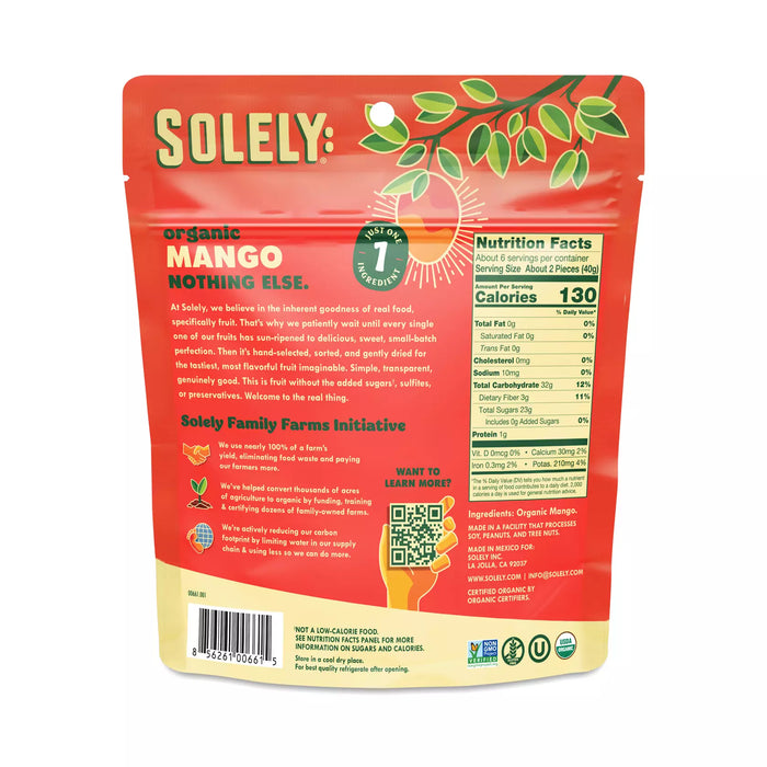 Solely Mango Halves, 8 oz