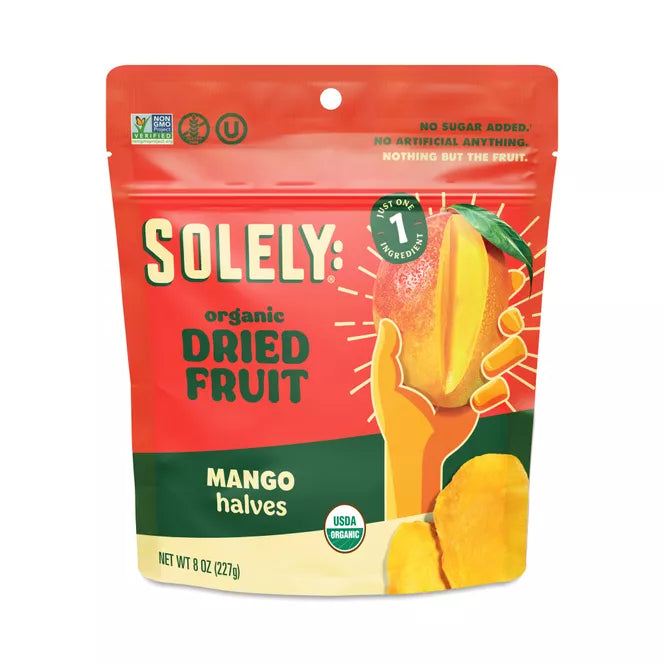 Solely Mango Halves, 8 oz