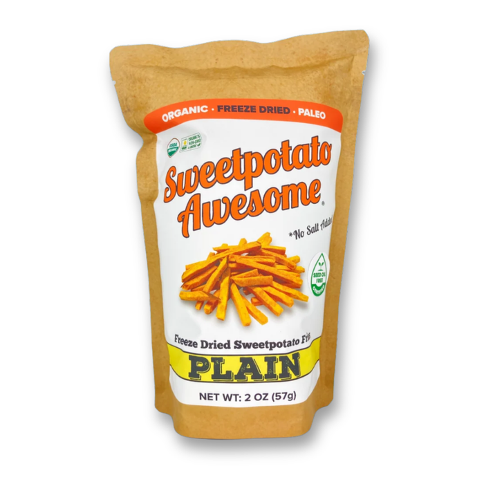 Sweetpotato Awesome // Plain Freeze Dried Sweet Potato Fries 2 oz