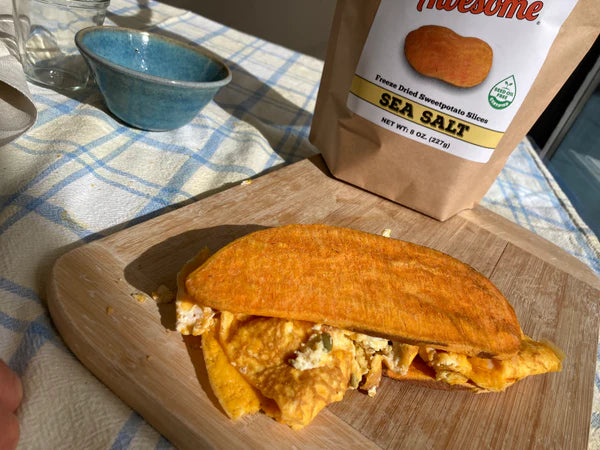 Sweetpotato Awesome // Sea Salt Slices  8 oz