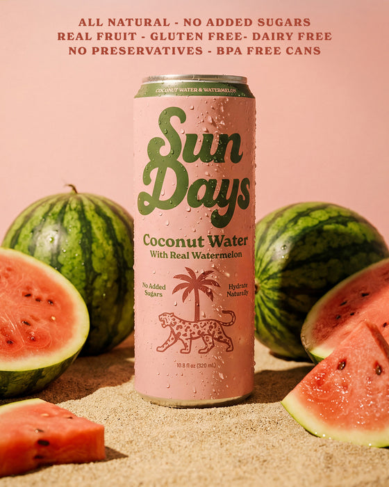 Sun Days // Coconut Water with Watermelon 10.8 fl oz