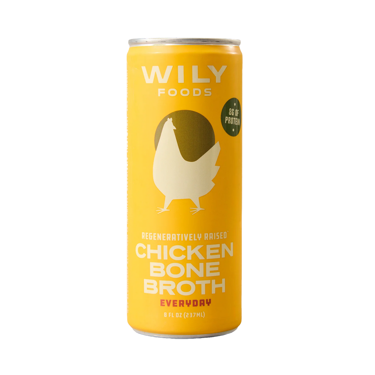 Wily Foods Everyday Chicken Bone Broth, 8 oz