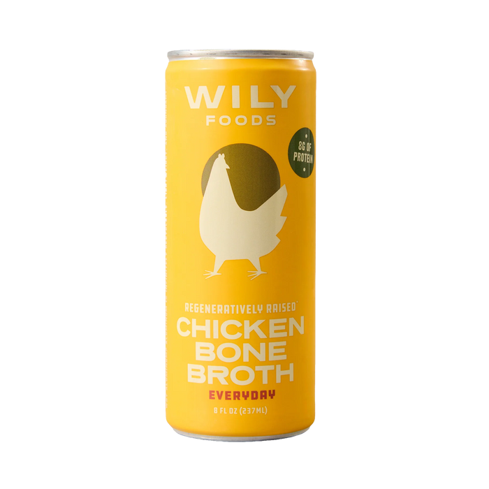 Wily Foods Everyday Chicken Bone Broth, 8 oz