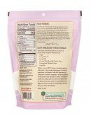 Bob's Red Mill // Tapioca flour nutrition facts and conversion chart panel.