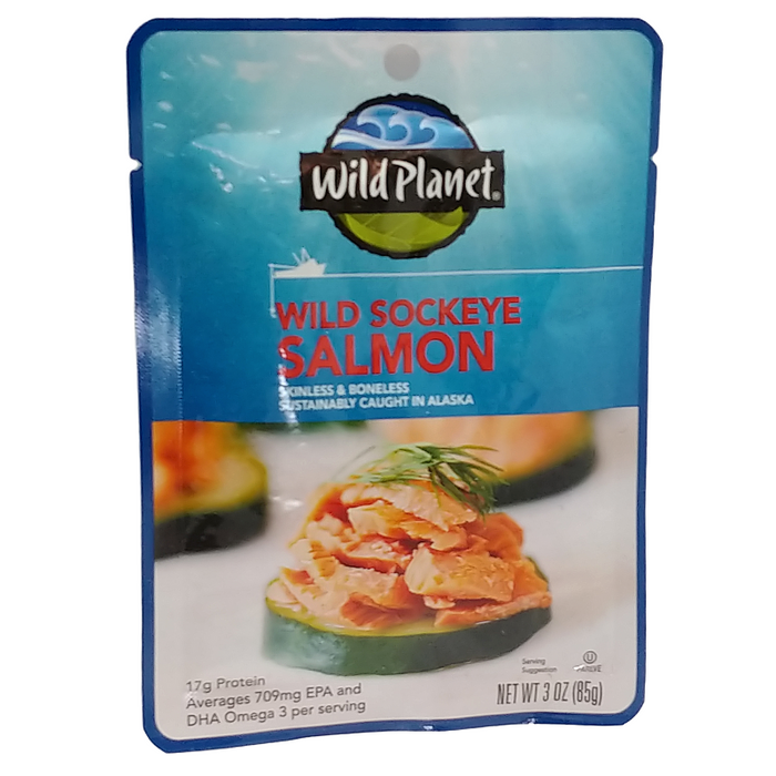 Wild Planet // Wild Sockeye Salmon 3 oz