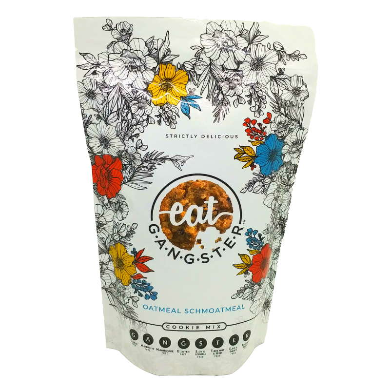 EAT G.A.N.G.S.T.E.R // Foatmeal Cookie Mix 8.5 oz
