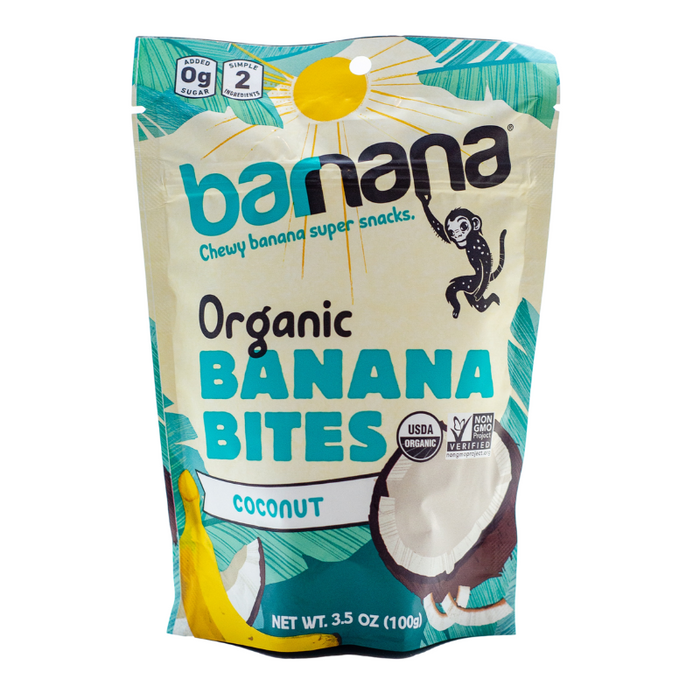 Barnana // Organic Coconut Chewy Banana Bites 3.5 oz