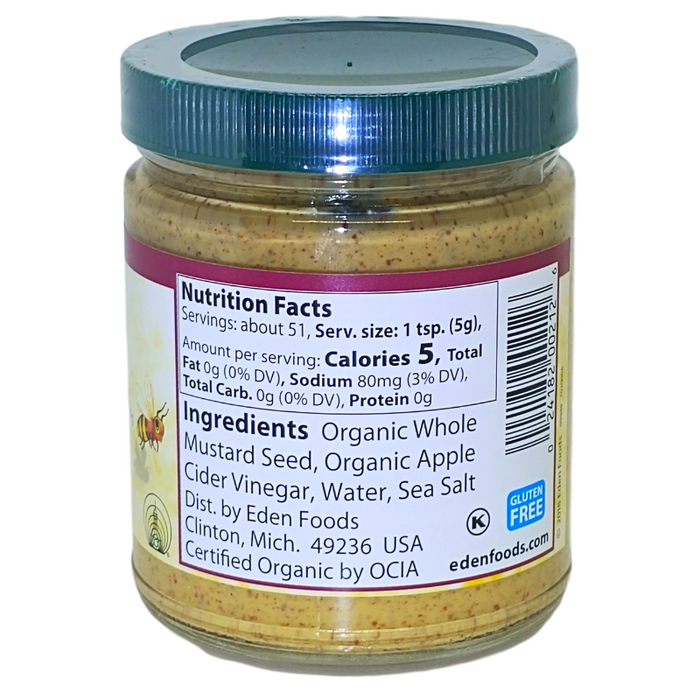 Eden Foods // Organic Brown Mustard - 9 oz
