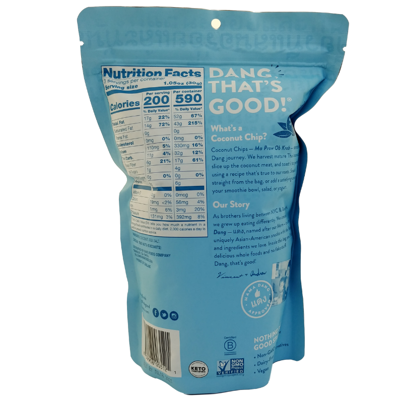 Dang // Lightly Salted Coconut Chips 3.17 oz