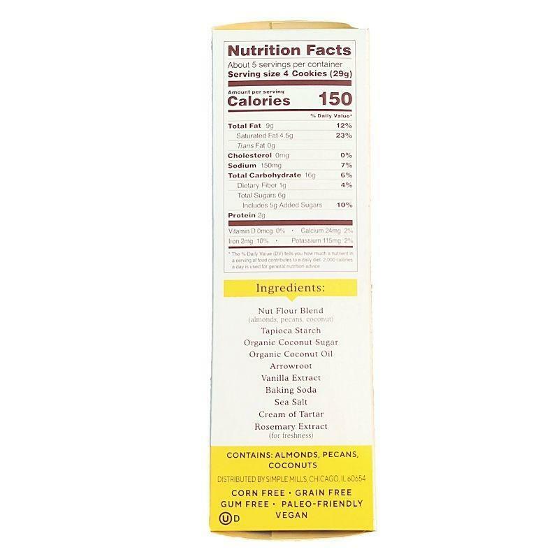 Simple Mills // Crunchy Almond Flour Cookies Toasted Pecan 5.5 oz