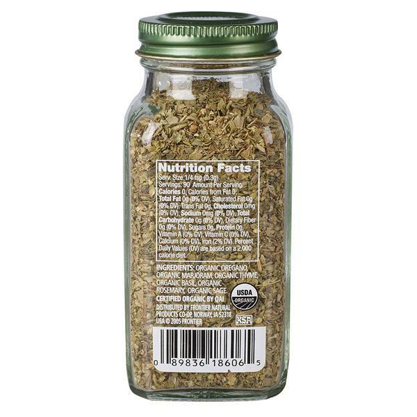 Simply Organic // Italian Seasoning  0.95 oz