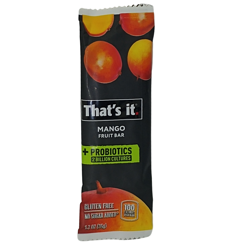 That's It // Mango + Probiotics Fruit Bar 1.2 oz