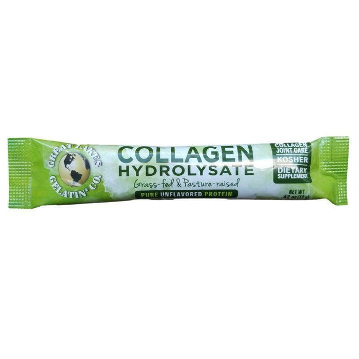 Great Lakes Gelatin Co. // Grass-Fed Collagen Hydrolysate Unflavored Single Serve Packet .42 oz