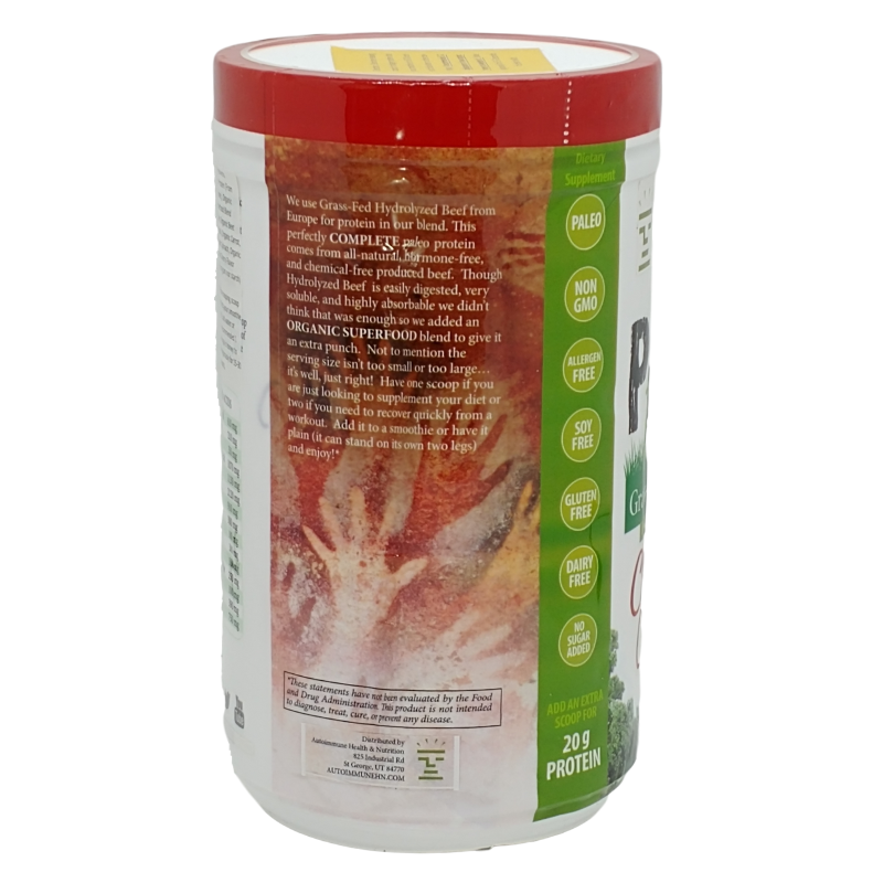 Autoimmune H&N // Paleo Perfection Cherry Chocolate Protein Powder 16 oz