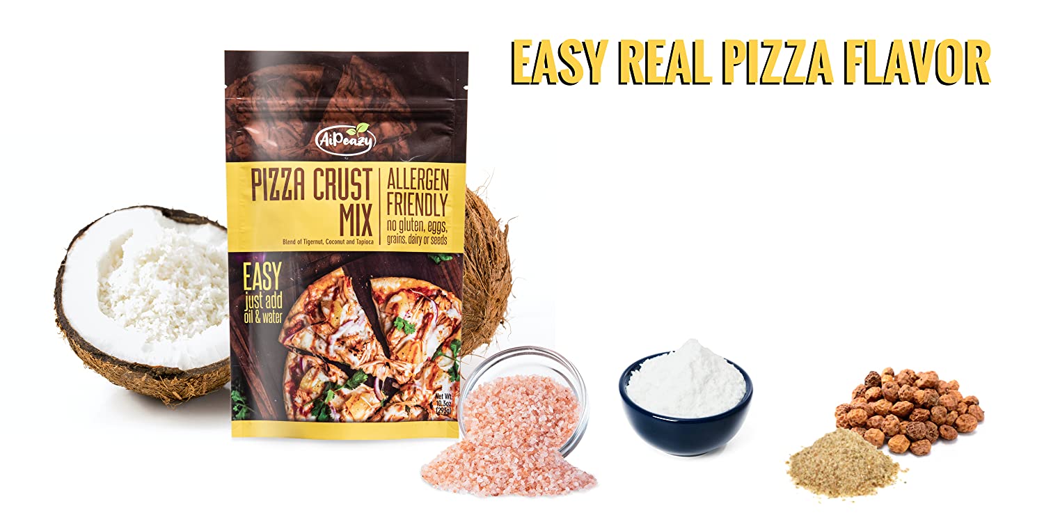 AiPeazy Pizza Crust Mix  Pizza Flavor