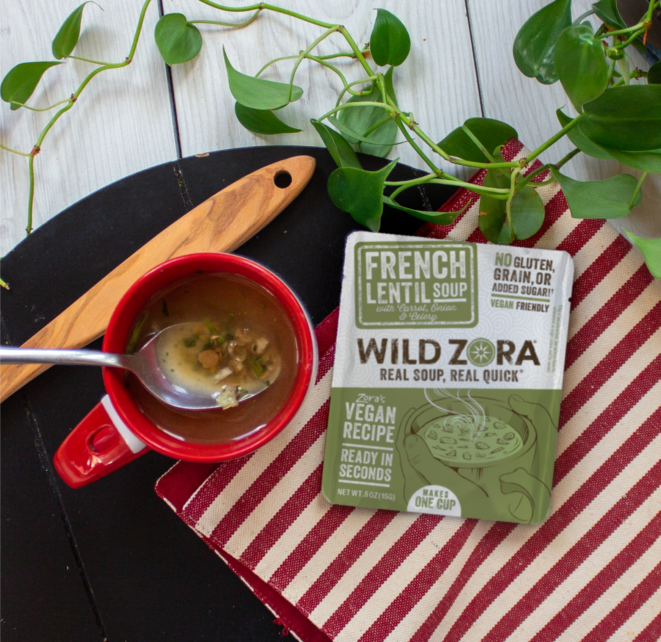 Wild Zora French Lentil Soup | Whole30 Soup