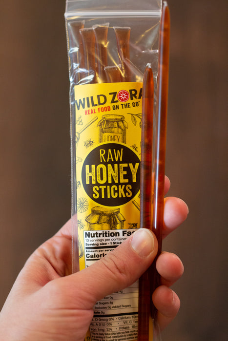 Wild Zora // Raw Honey Sticks 10-Pack