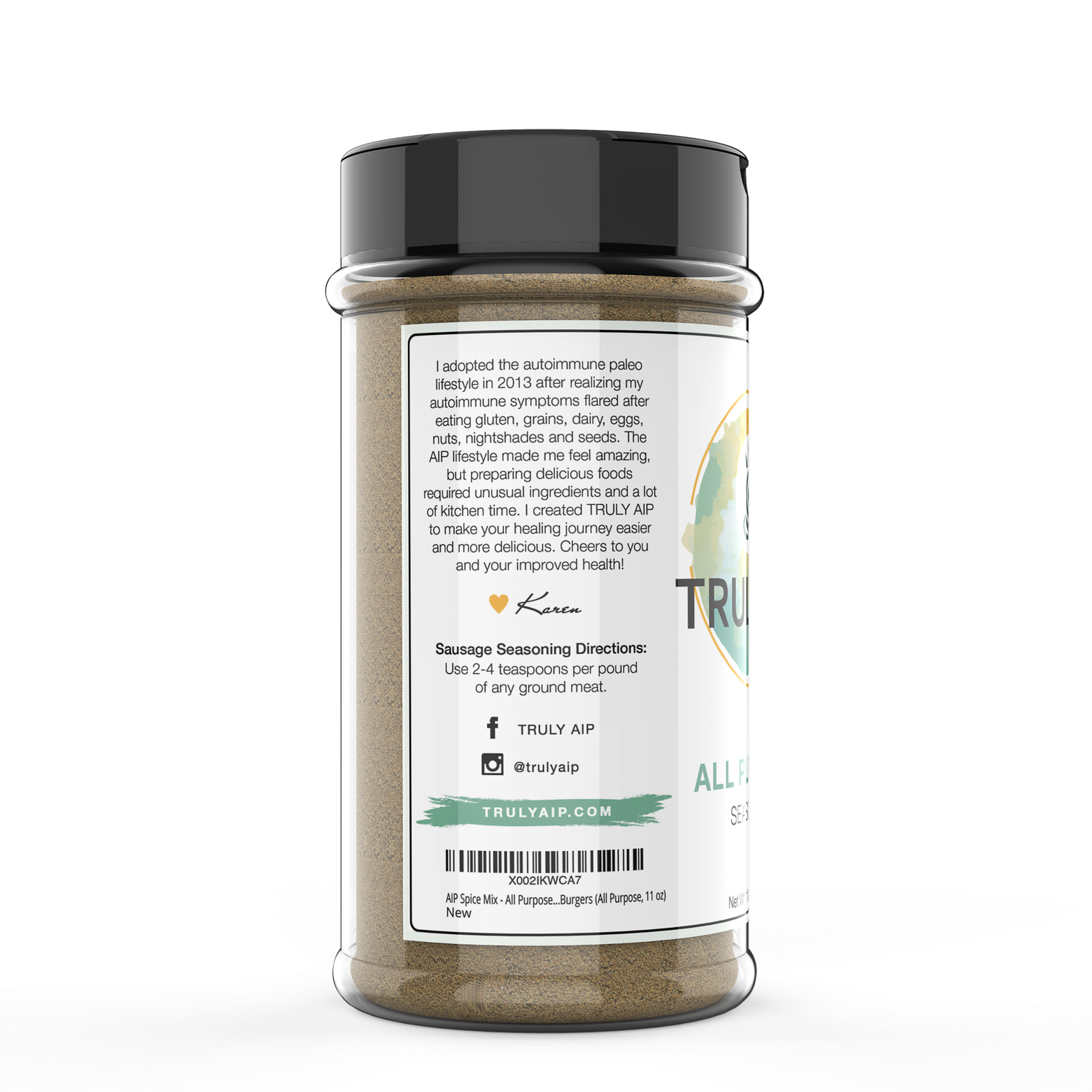 Truly AIP // Pork & Poultry (All Purpose) Seasoning 5.5 oz