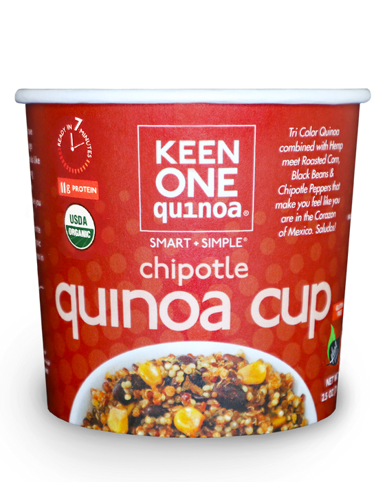 Keen One Quinoa // Chipotle Quinoa Cups