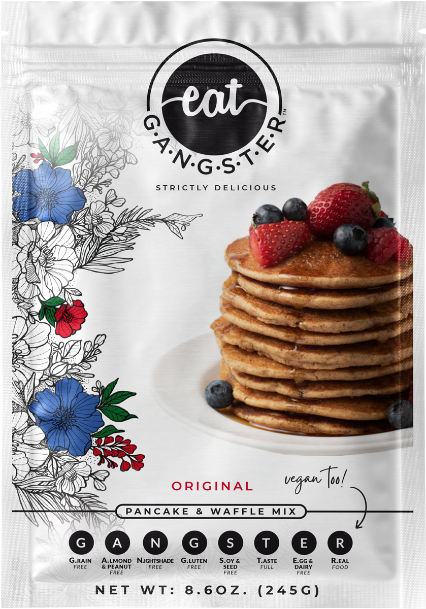 EAT G.A.N.G.S.T.E.R // Pancake and Waffle Mix 8.6 oz