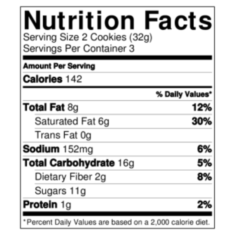 Jack's Paleo Kitchen // Cinnamon Raisin Cookies 7 oz (12 Cookies)