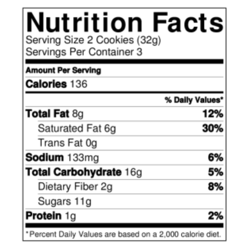 Jack's Paleo Kitchen // Ginger Molasses Cookies 7 oz (12 Cookies)