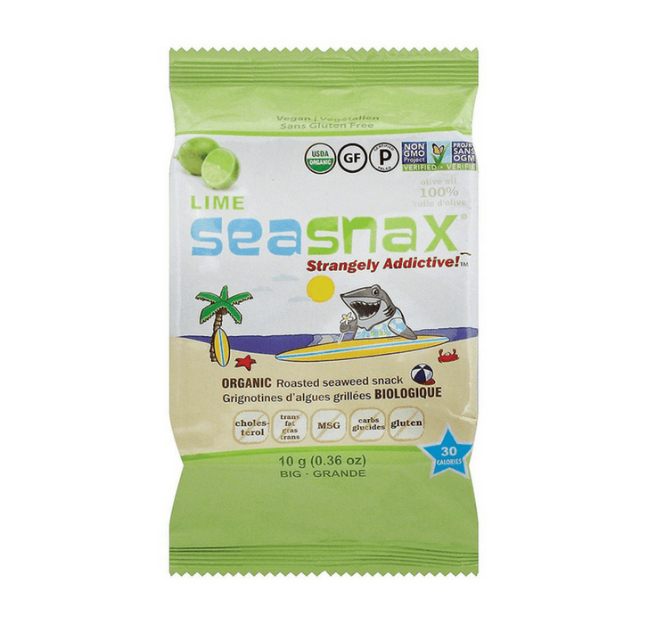 SeaSnax // Lime Organic BIG GRAB Pack .36 oz