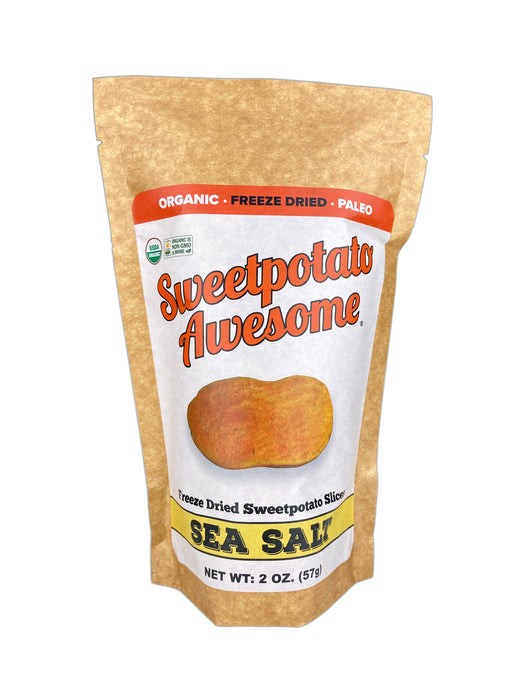Sweetpotato Awesome // Sea Salt Slices  2 oz