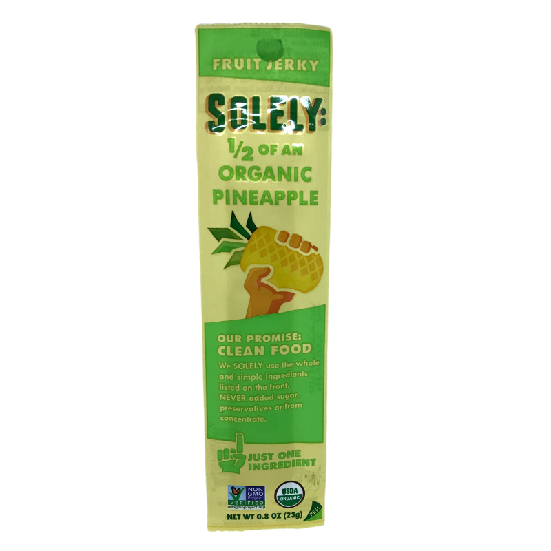 Solely // Fruit Jerky 1/2 Pineapple .8 oz