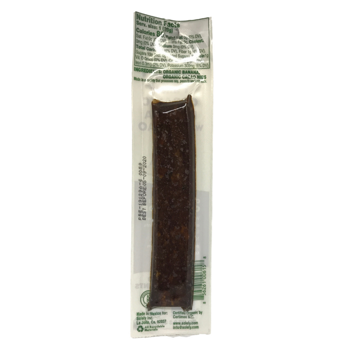 Solely // Fruit Jerky Banana with Cacao .8 oz