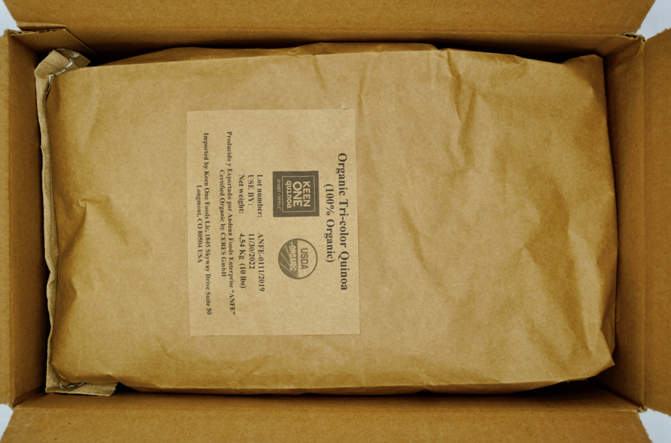 Keen One Quinoa // Organic Tricolor Quinoa 10lb Bag