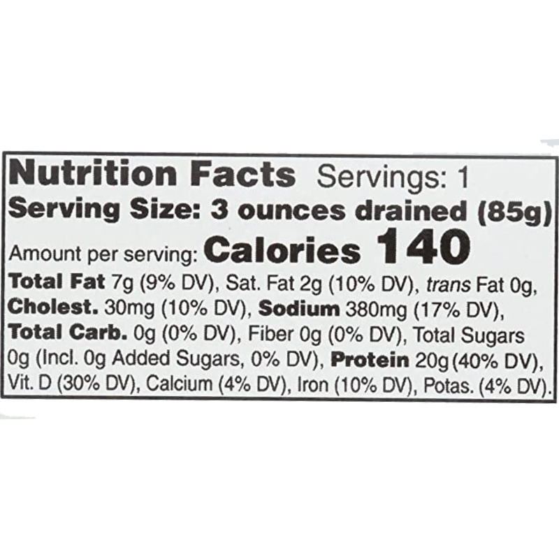 Wild Planet // Wild Sardines Skinless and Boneless Fillets in Water 4.25 oz