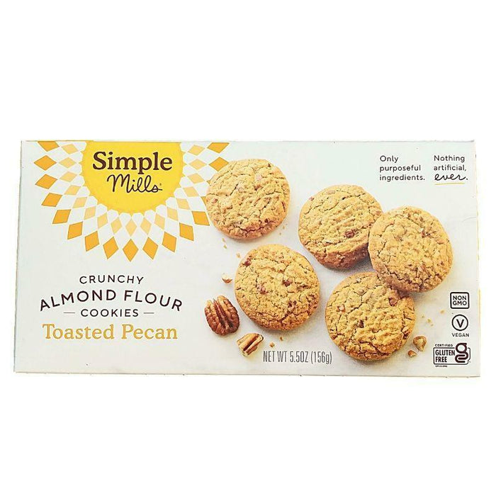Simple Mills // Crunchy Almond Flour Cookies Toasted Pecan 5.5 oz