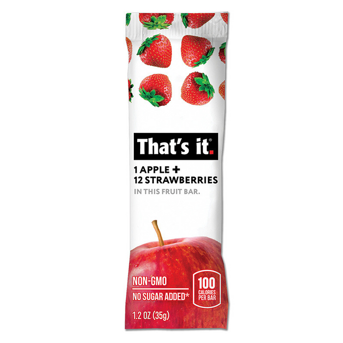 That's It // Apple + Strawberry Fruit Bar 1.2 oz