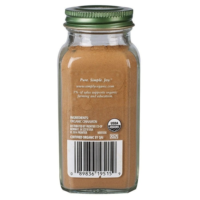 Simply Organic // Ground Cinnamon 2.08 oz