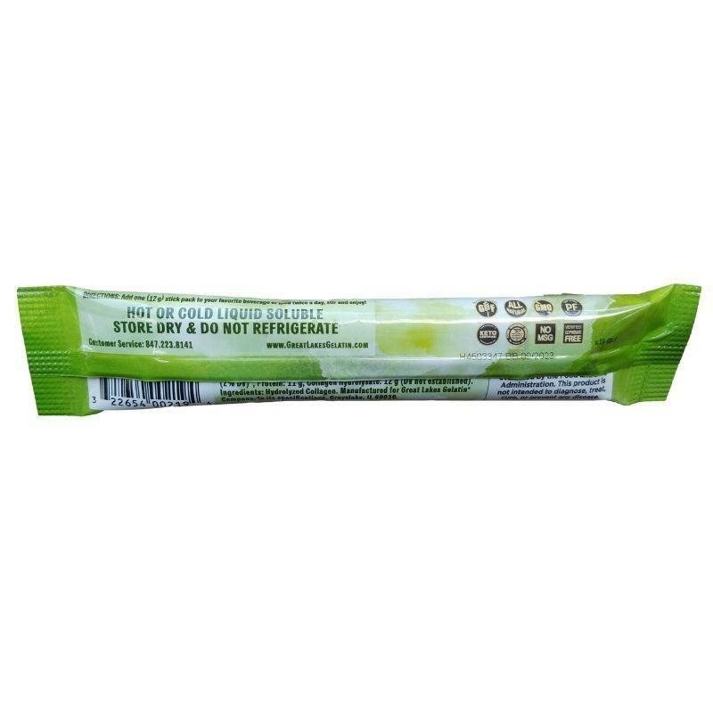 Great Lakes Gelatin Co. // Grass-Fed Collagen Hydrolysate Unflavored Single Serve Packet .42 oz