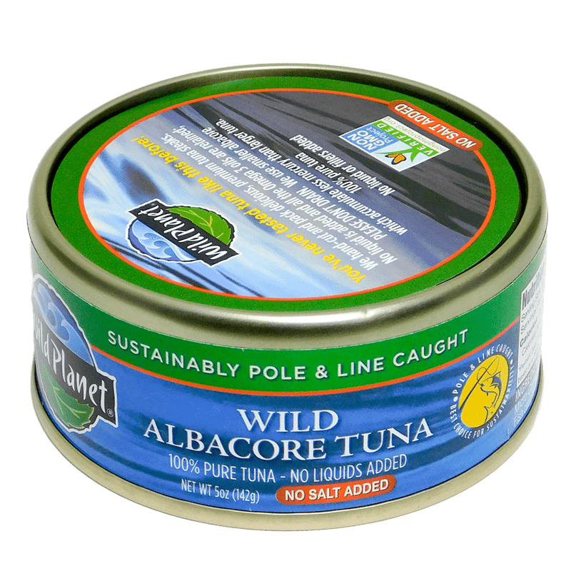 Wild Wild Albacore Tuna No Salt 5 oz // ShopAIP Healthy Foods