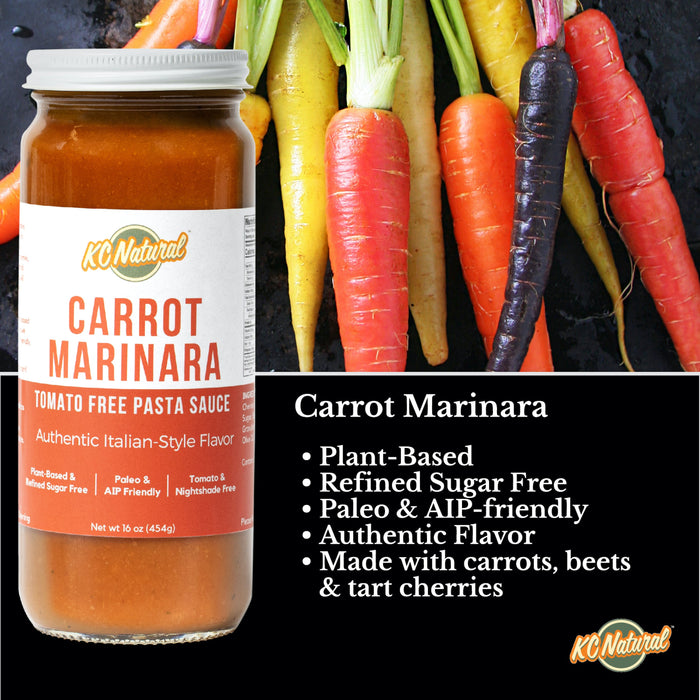 KC Natural // Carrot Marinara Paleo Pasta Sauce 16 oz