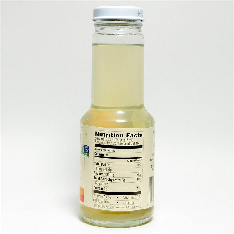 Crown Prince Clam juice nutrition facts panel.