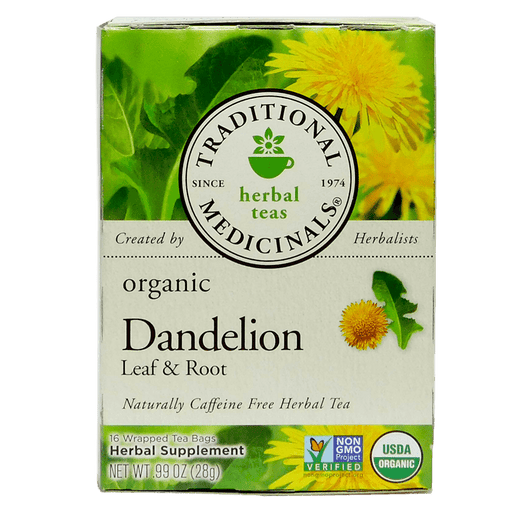 ShopAIP Healthy Foods // Traditional Medicinals - Organic Dandelion Leaf and Root Tea 16 Bags