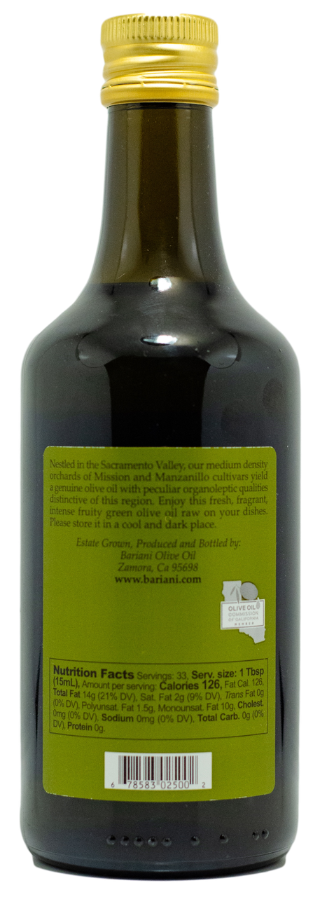Bariani // Early Harvest Extra Virgin Olive Oil 500 mL