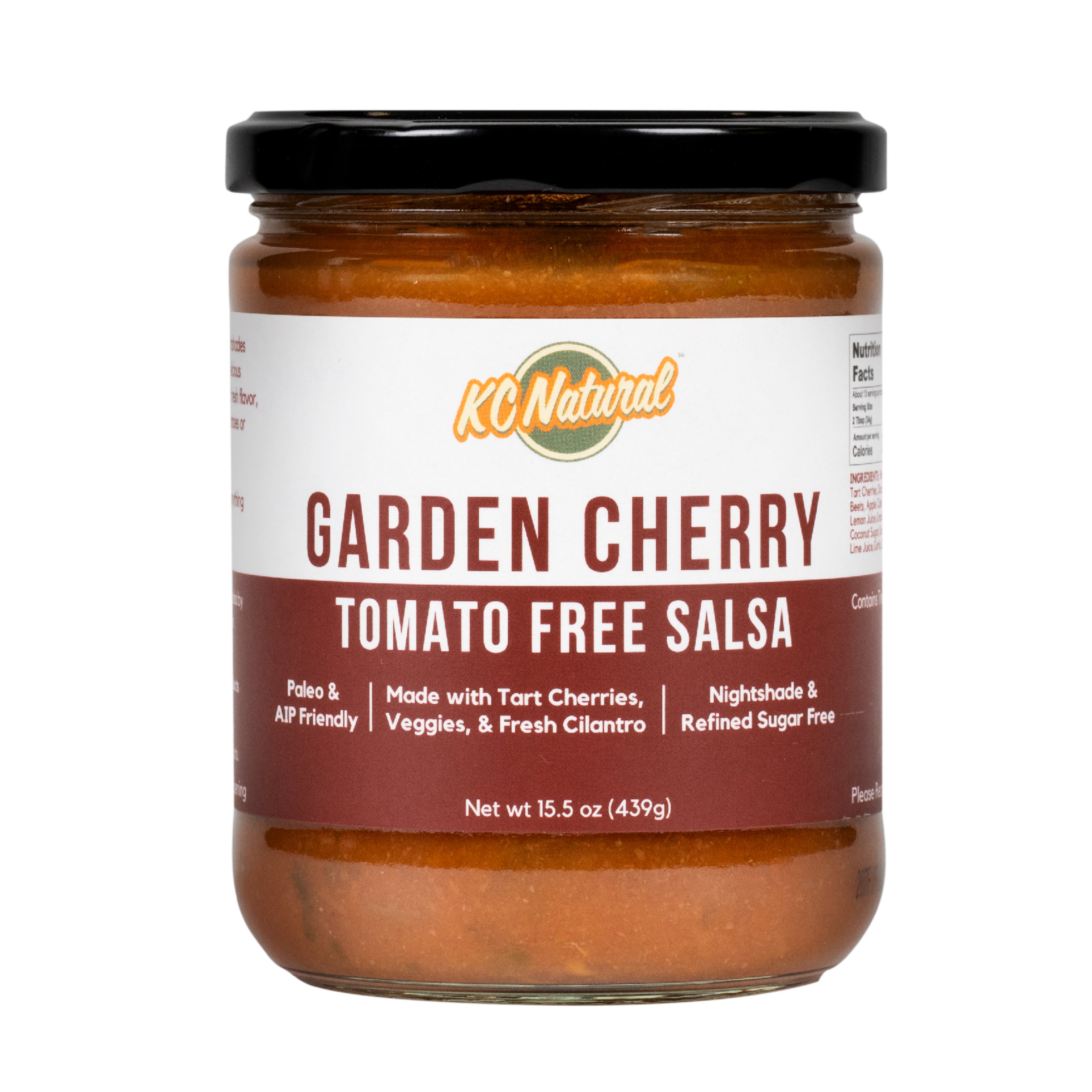 KC Natural // Garden Cherry Tomato-Free Salsa 15.5 oz