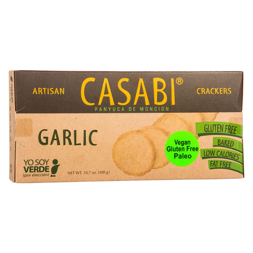 Fortuna // Casabi Crackers - Garlic Oil 10.7 oz