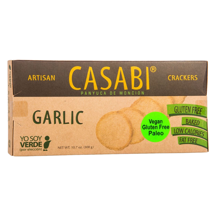 Fortuna // Casabi Crackers - Garlic Oil 10.7 oz