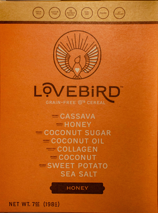 Lovebird // Rise and Fly Honey Cereal 7oz