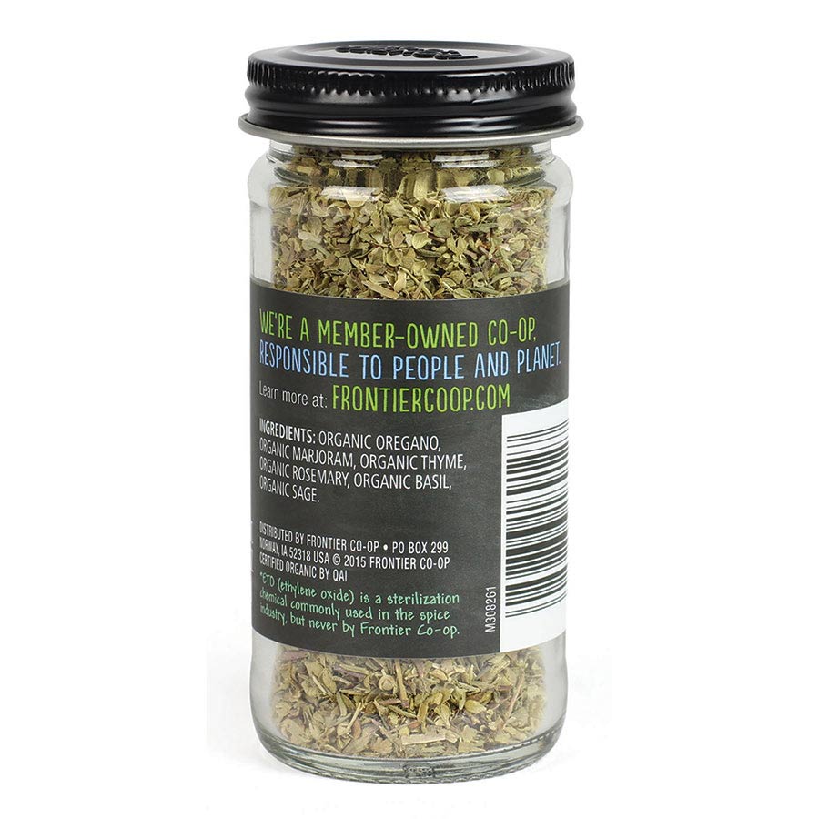 Frontier Co-op // Italian Seasoning Organic .64 oz