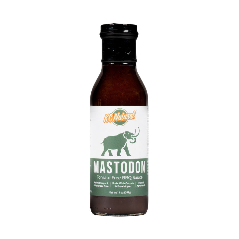 KC Natural Mastodon AIP Friendly BBQ Sauce, 14 oz